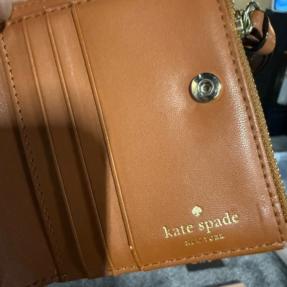 Kate Spade Tan Leather Wallet - Picture 3 of 3